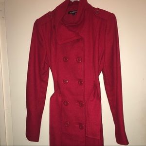 Red jacket